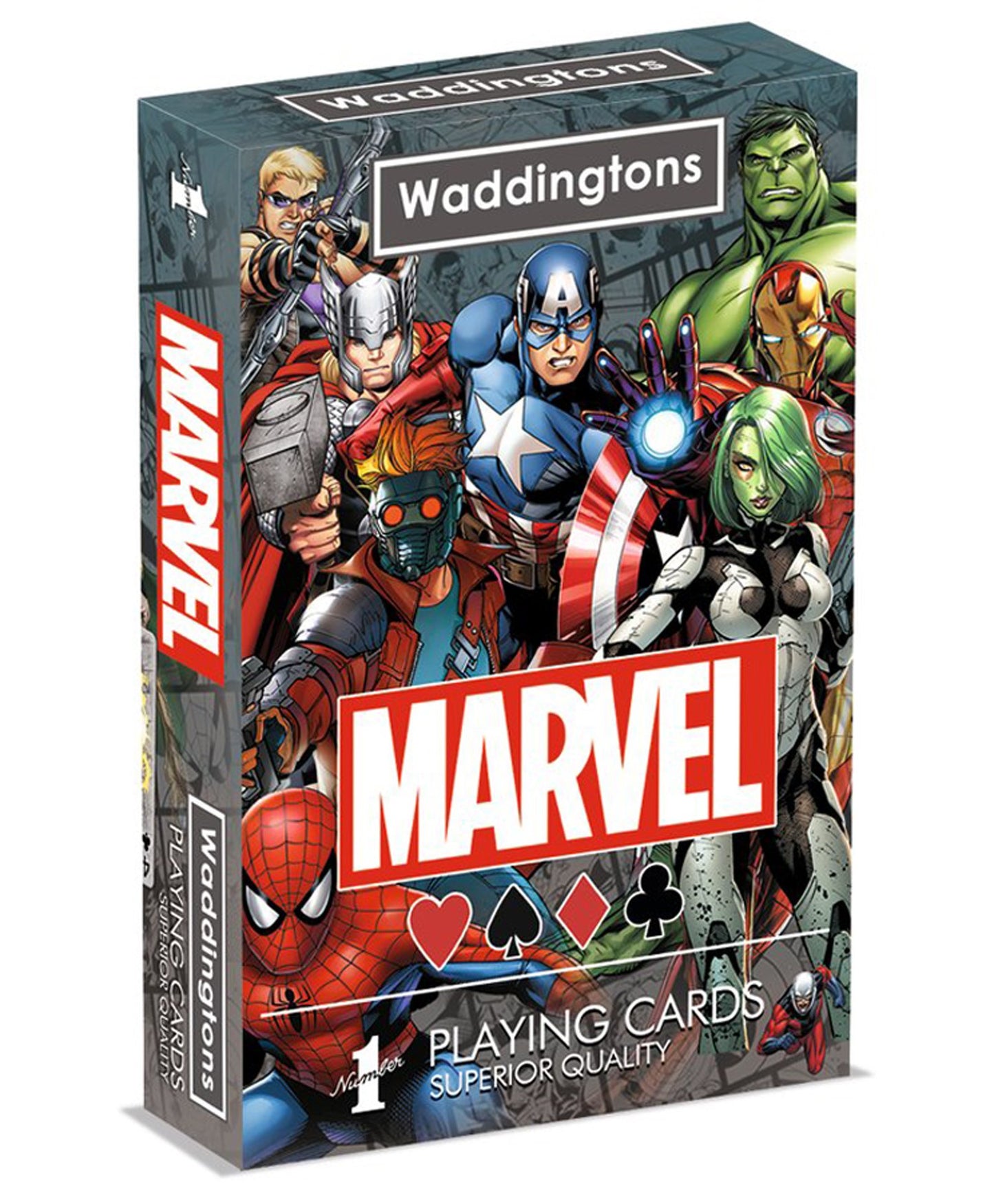 Waddi. Playing Cards 54 Marvel