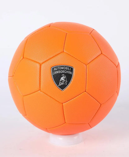 LAMBORGHINI #2 MACHINE SEWING PVC SOCCER BALL - ORANGE