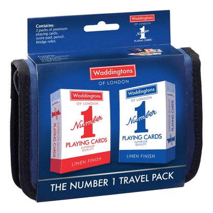 Waddi. Number1 Playing Card Travel Pack