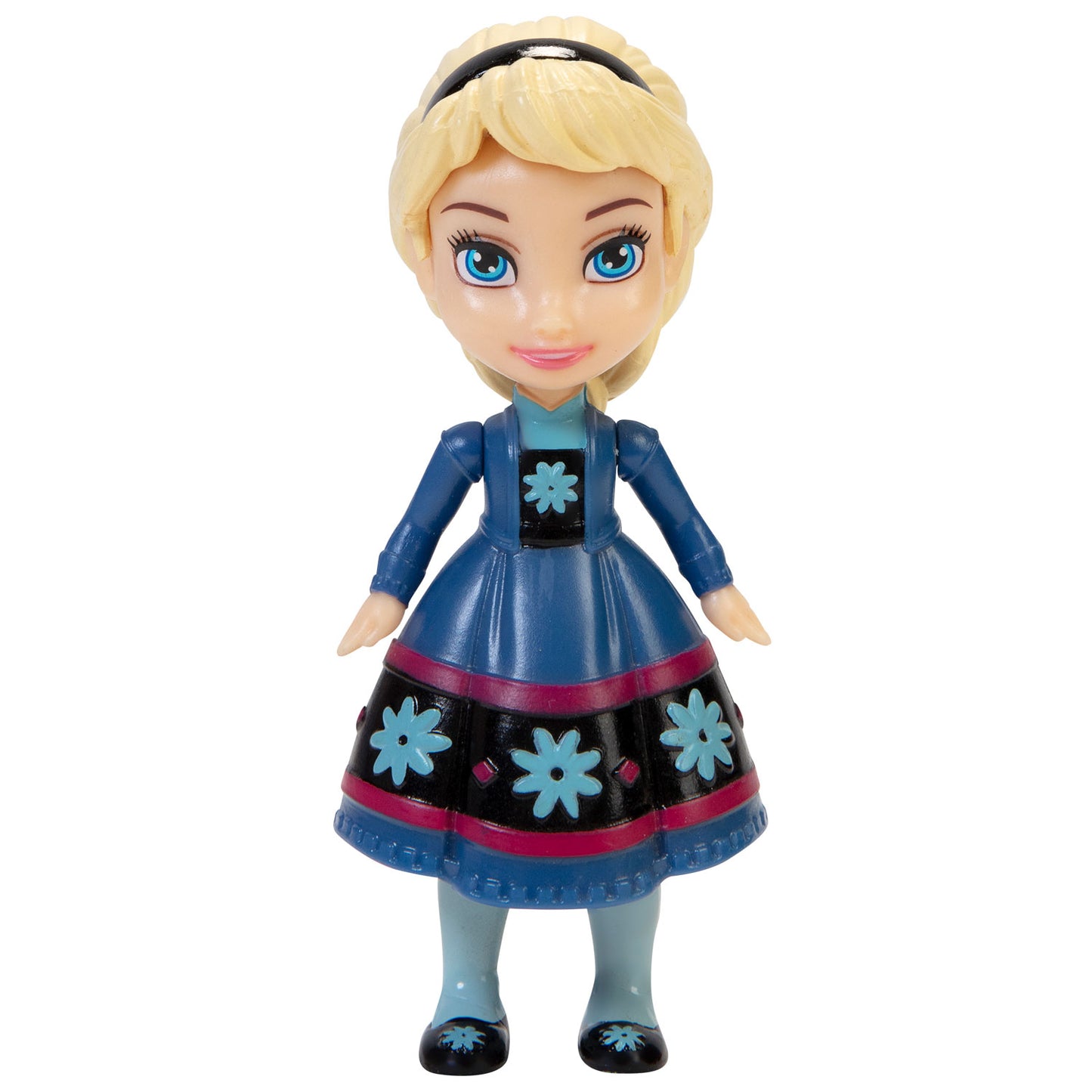 Dprincess Mini Toddler Elsa Dark Blue Dress