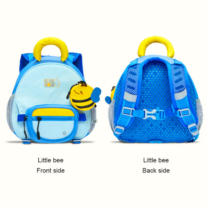 Kids Backpack - Blue Honeybee