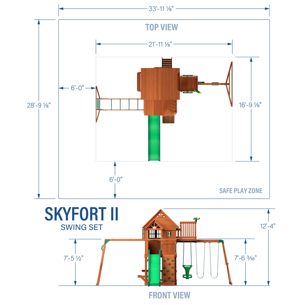 SKYFORT II SWING SET -EU