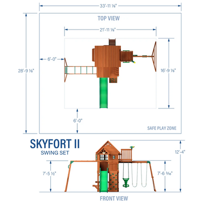 SKYFORT II SWING SET -EU