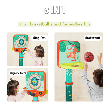 3 in 1 Basketball Hoop