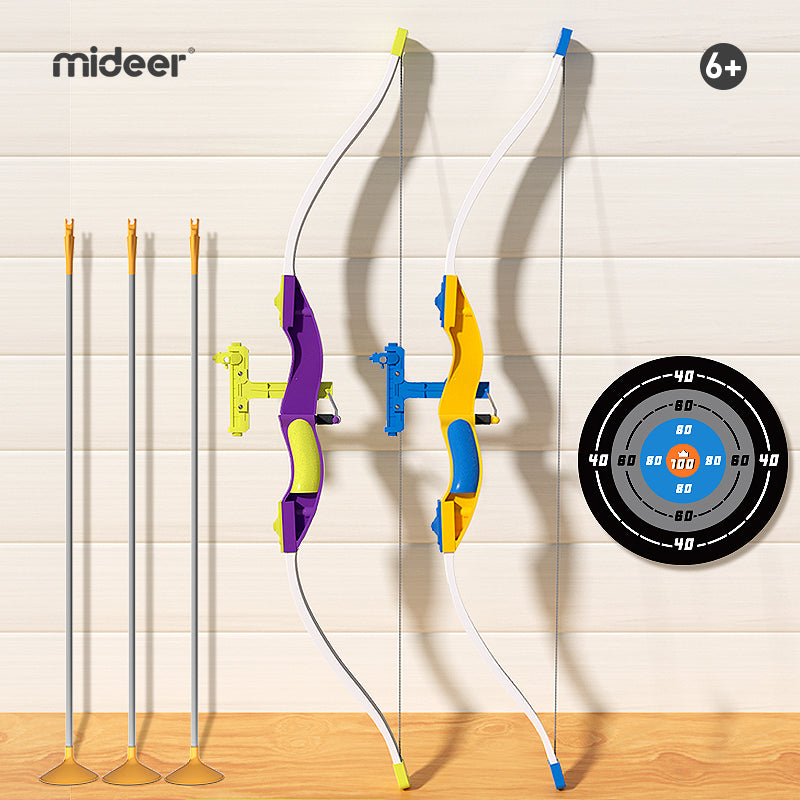 Archery - Bow & Arrow Set - Green (Target Included)