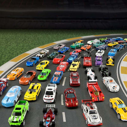 Alloy Racing Cars Collection - 100pcs