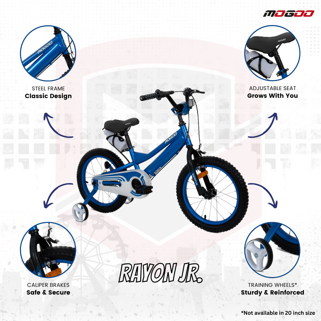 Rayon Junior 2.0 14" Kids Bicycle - Blue