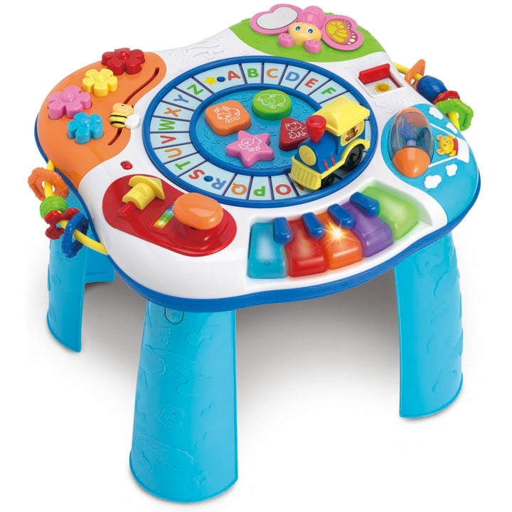 Letter Train & Piano Activity Table