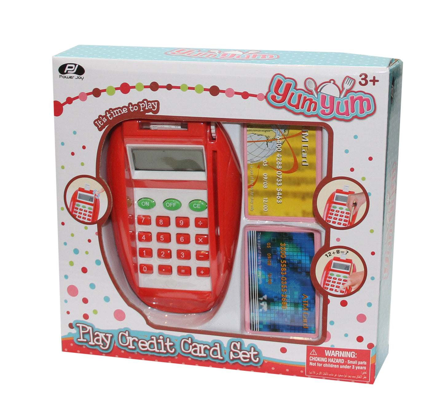 Power Joy  Yumyum Card Machine Battery Operated