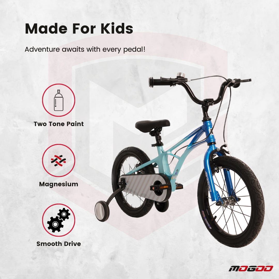 Horizon Kids Magnesium Bike - 16 Inch - Blue