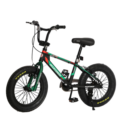 Mountaineer 16" Kids Bicycle - Green