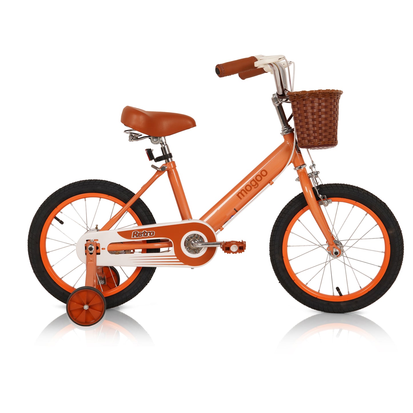 Retro 16-inch Kids Bike - Orange