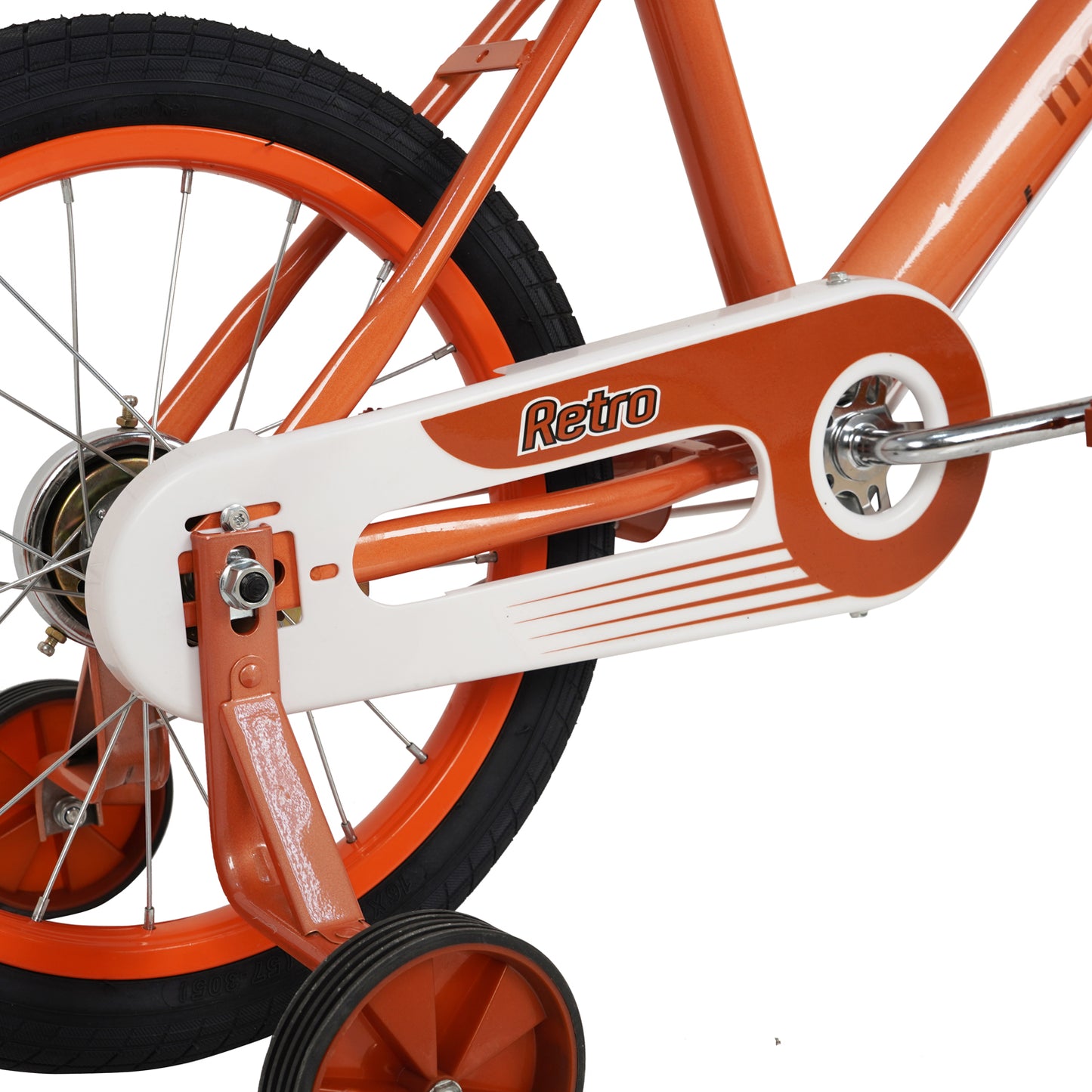 Retro 16-inch Kids Bike - Orange