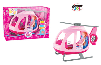 Power Joy Leila Dream Chopper 30cm + Doll