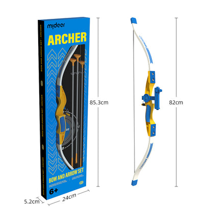 Archery - Bow & Arrow Set - Blue (Target Included)