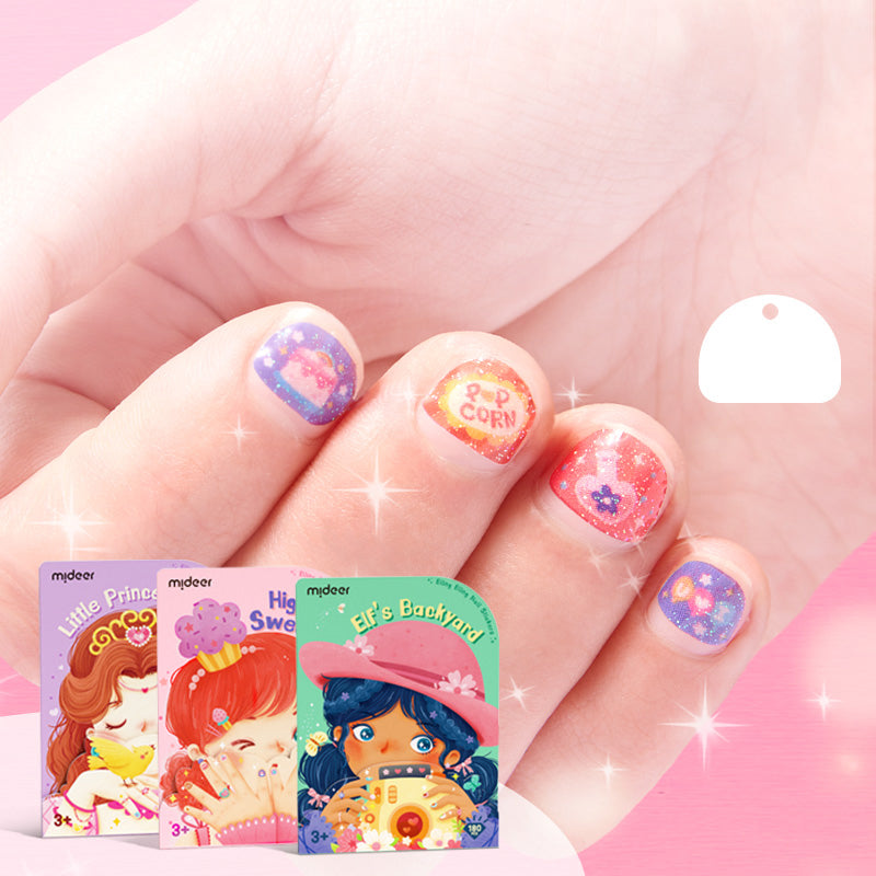 Bling Bling Nail Stickers - Little Princess Party (180 pcs)