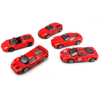 Bburago 1:43 Ferrari R & P 5-Pack Diecast Cars