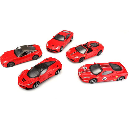 Bburago 1:43 Ferrari R & P 5-Pack Diecast Cars