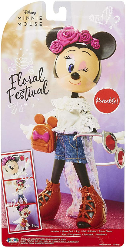 Minnie Mouse Fashion Doll Premium Floral Festival