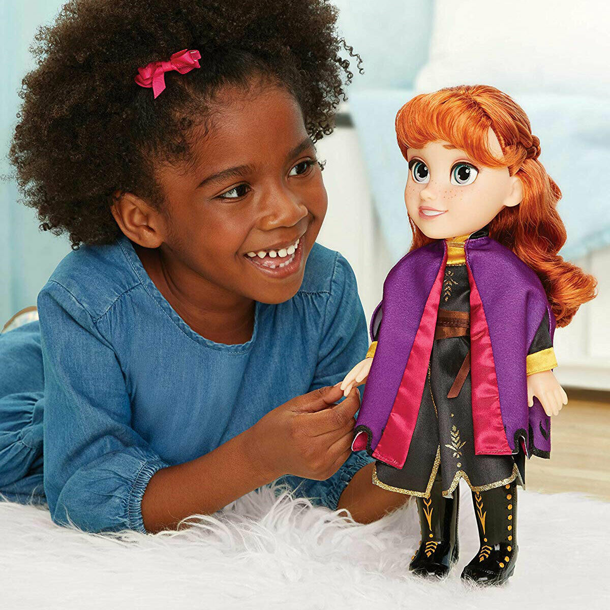 Frozen2 Anna Travel Dress Doll