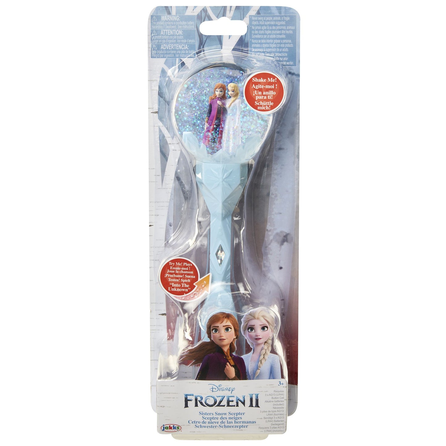 Frozen2 Sisters  Musical Snow Wand Battery operated