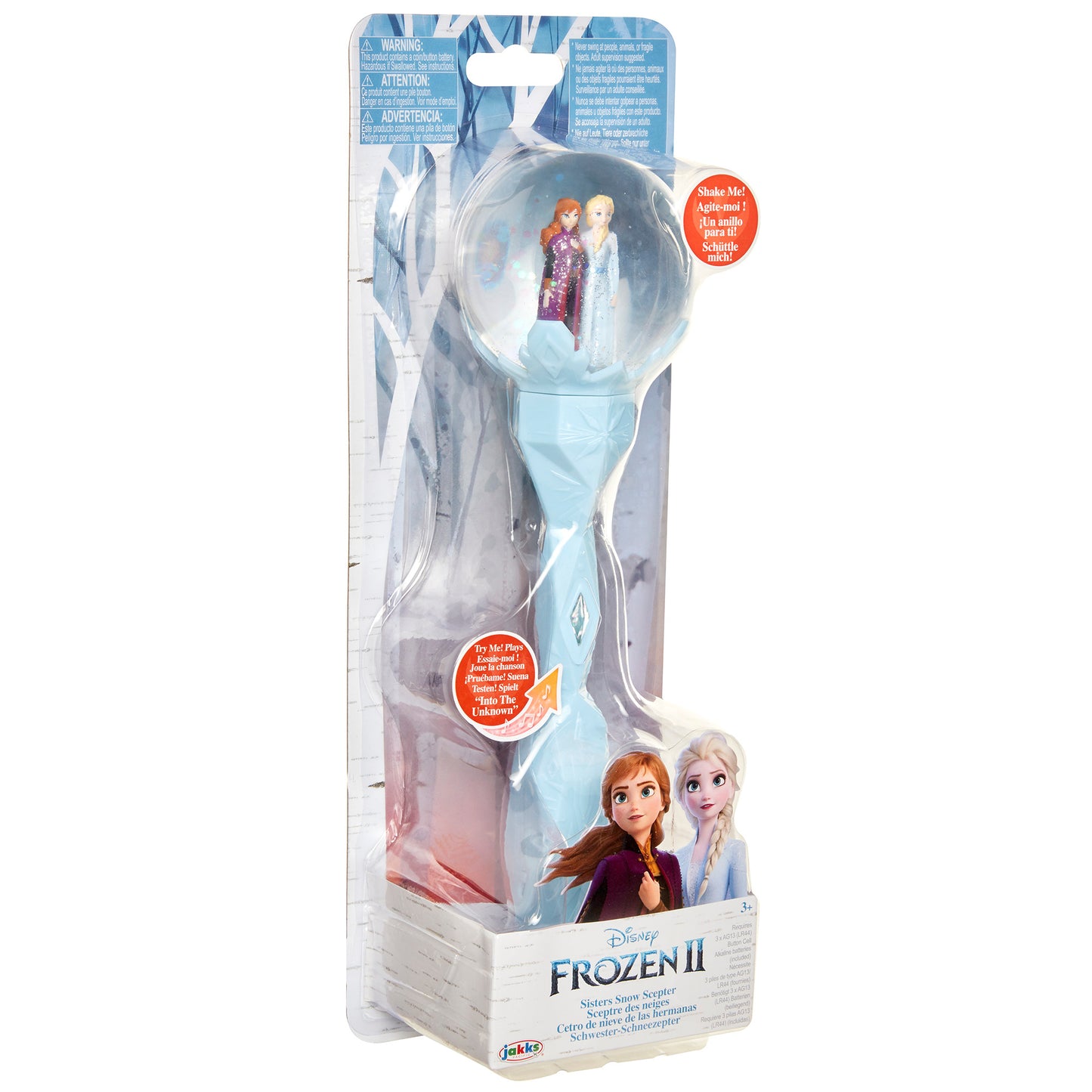 Frozen2 Sisters  Musical Snow Wand Battery operated