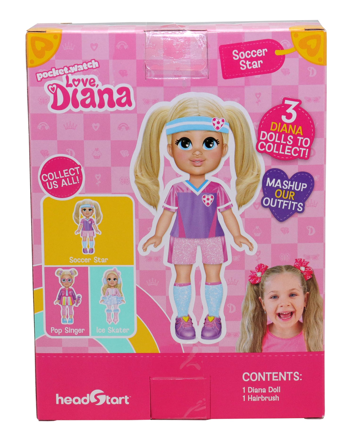 Love Diana 6-Inch Doll Soccer Star