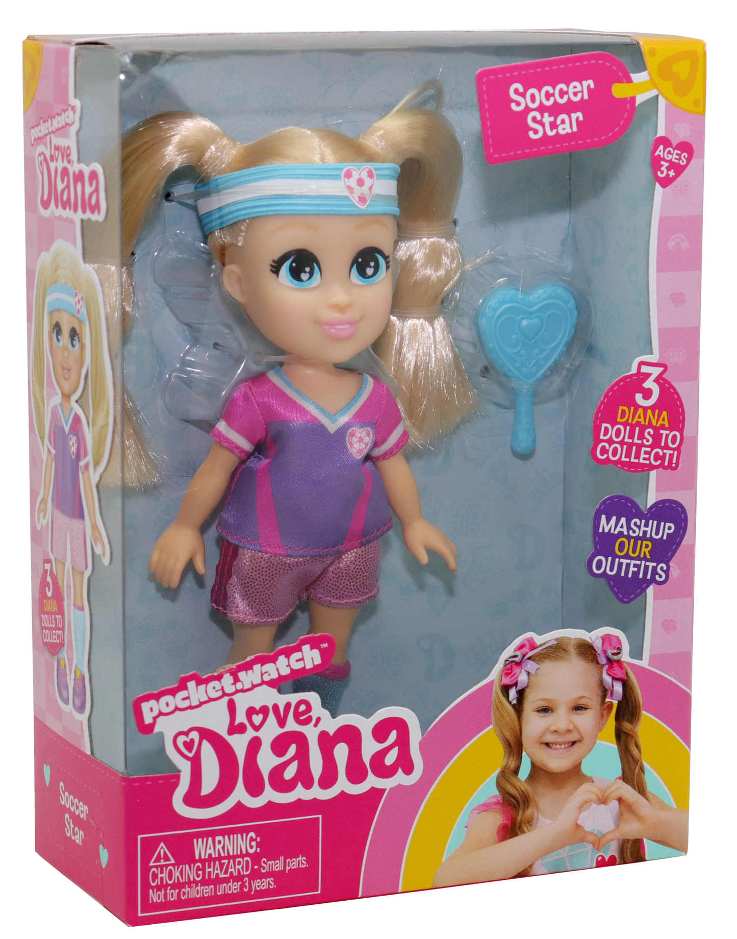 Love Diana 6-Inch Doll Soccer Star