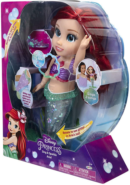 Disney Princess Ariel 14-Inch Doll Sing and Sparkle