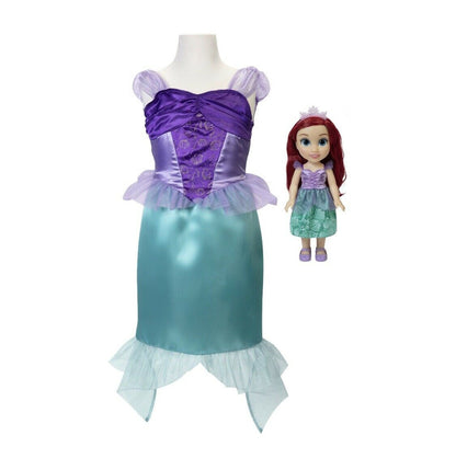 Disney Ariel Princess 13-Inch Doll with Child Size Dress Gift Set