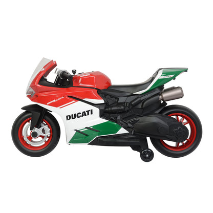 Ducatti Kids MotorBike - Red (12V)