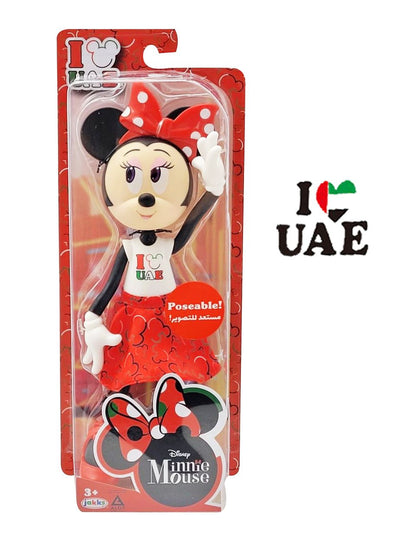 Minnie Mouse Doll I Love UAE 10inch