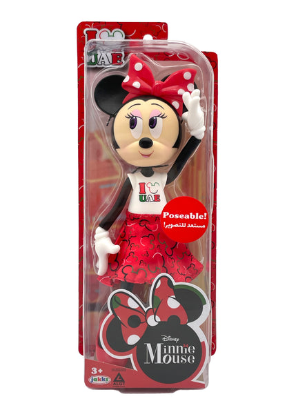 Minnie Mouse Doll I Love UAE 10inch