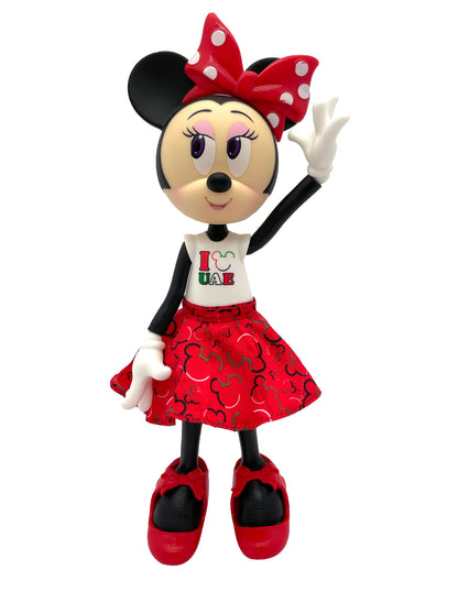 Minnie Mouse Doll I Love UAE 10inch