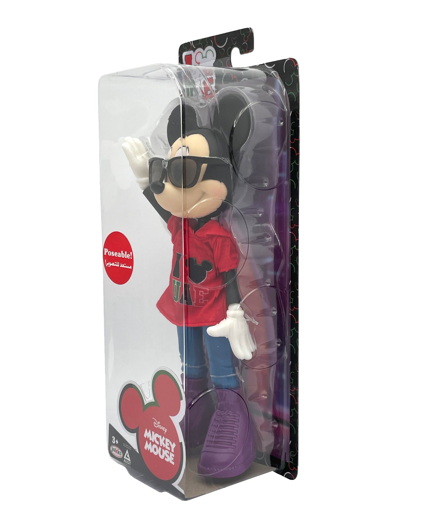 Mickey Mouse Doll I Love UAE 10inch