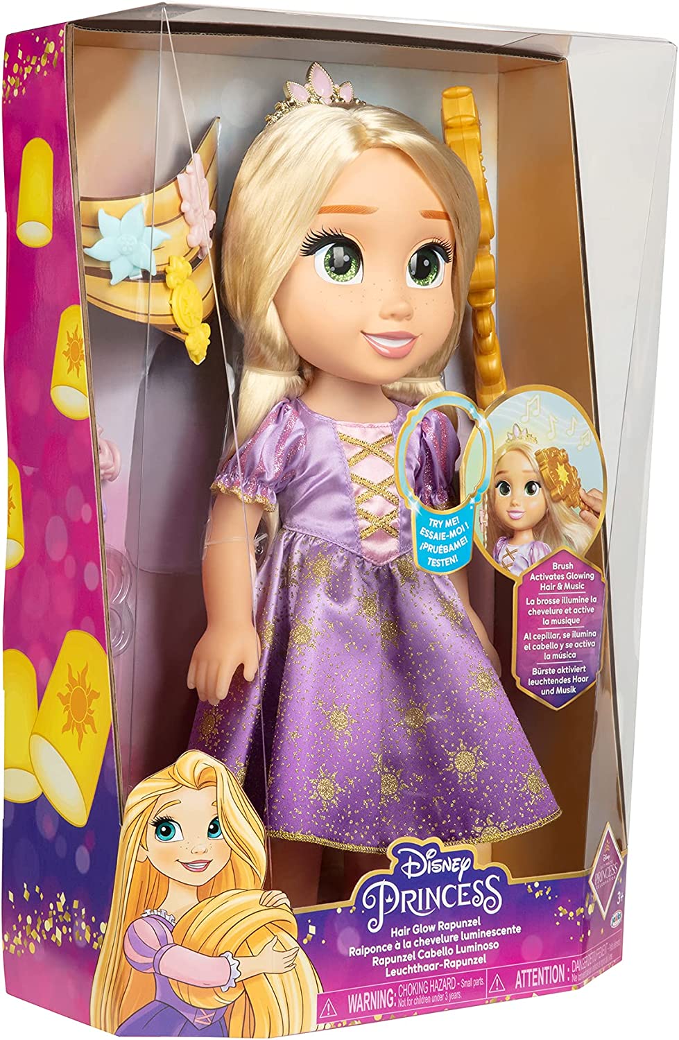 Dprincess Rapunzel Doll Hair Play