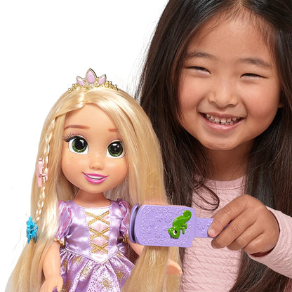 Disney Princess Rapunzel Hair Styling Animatronic 15-Inch Doll