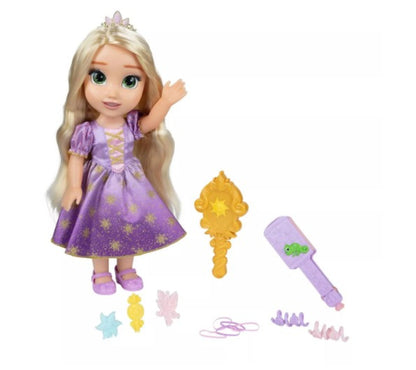 Disney Princess Rapunzel Hair Styling Animatronic 15-Inch Doll