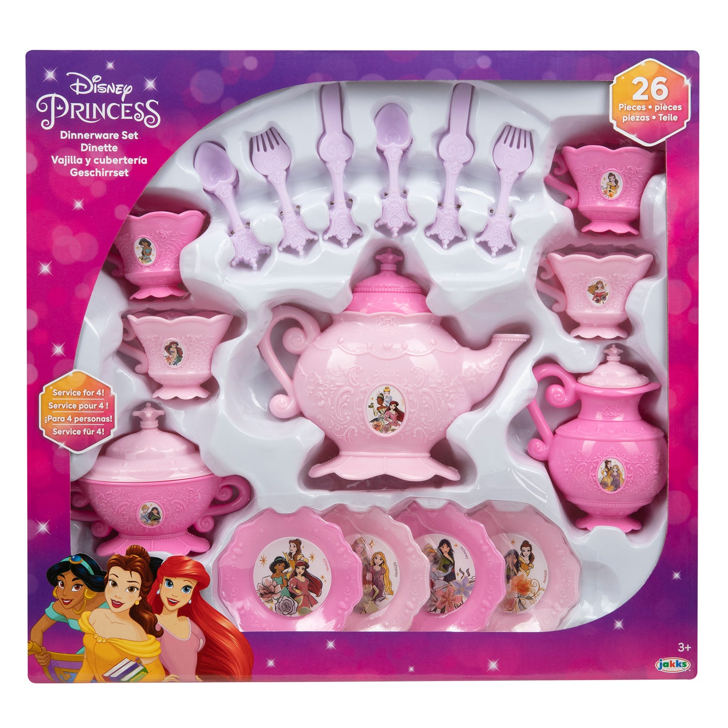 Disney Princess Dinnerware Set 26Pieces