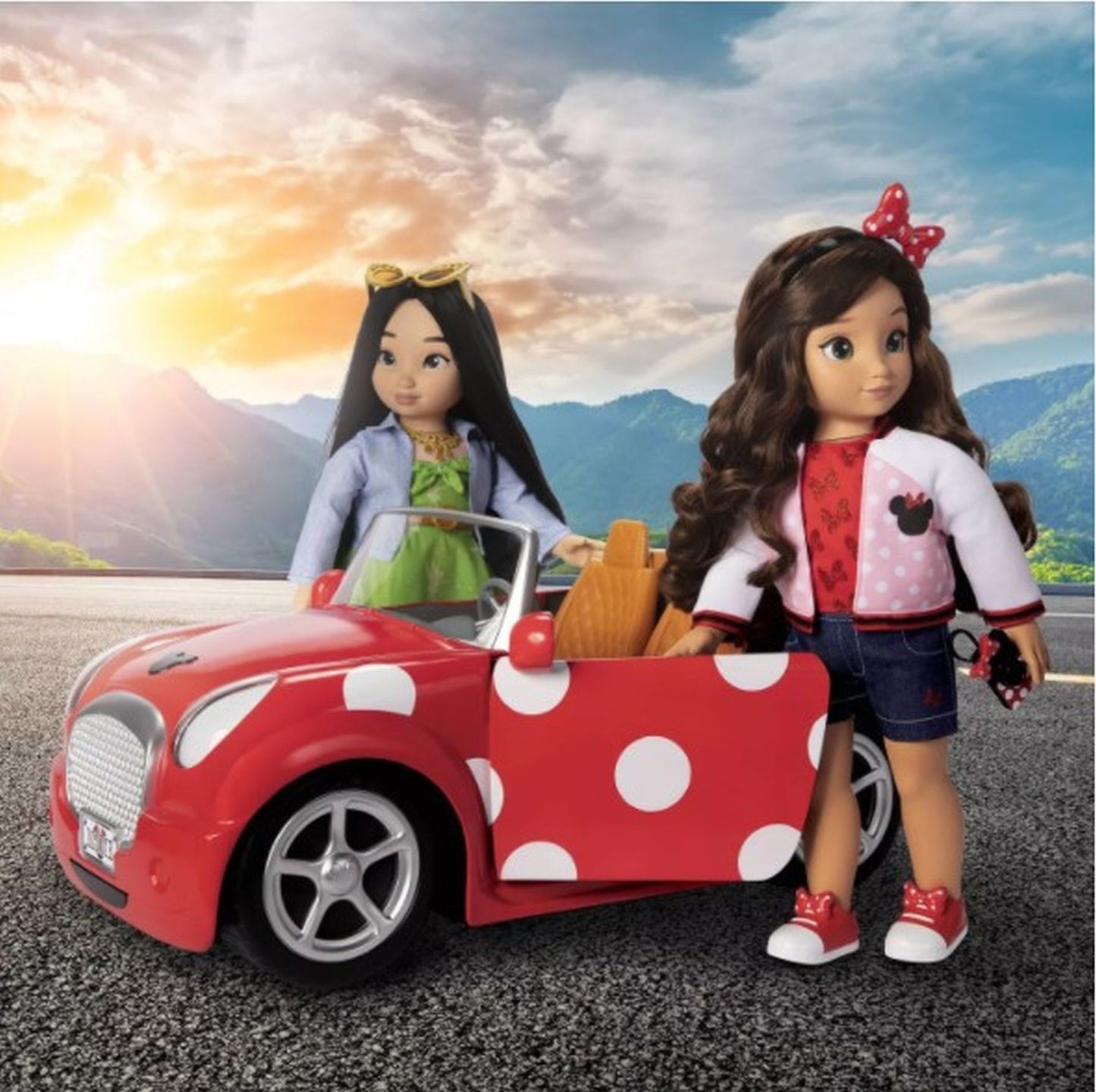 Disney ILY 4Ever Inspired by Minnie Sporty Red Coupe Car