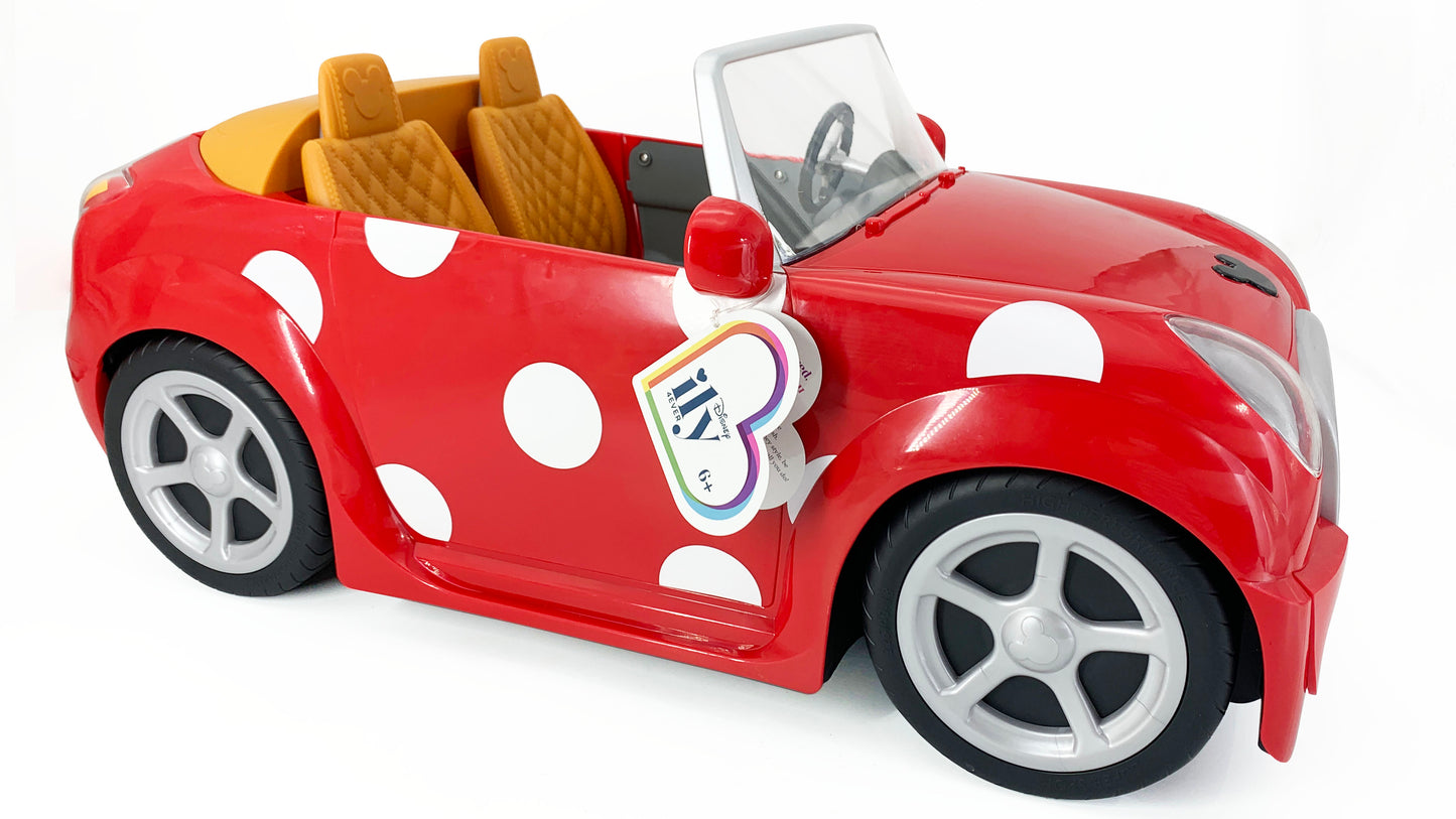 Disney ILY 4Ever Inspired by Minnie Sporty Red Coupe Car