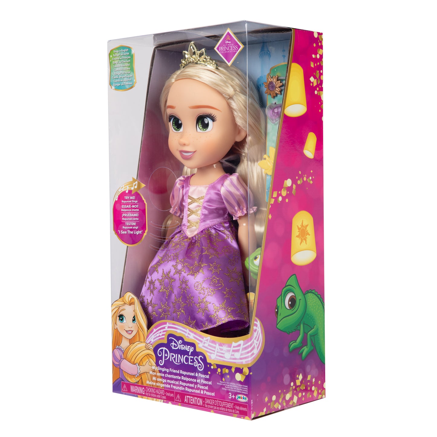 Dprincess Doll Rapunzel Singing Friend 14Inch B/O