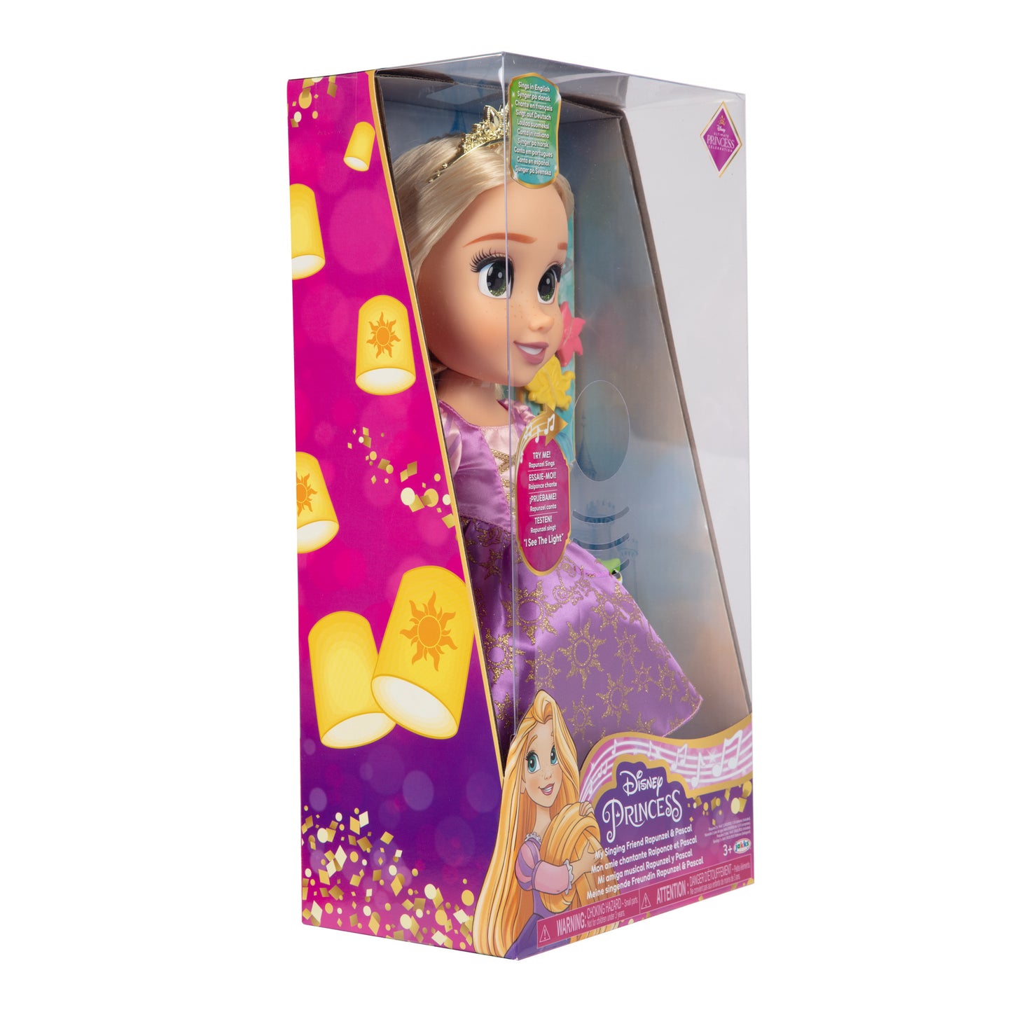 Dprincess Doll Rapunzel Singing Friend 14Inch B/O