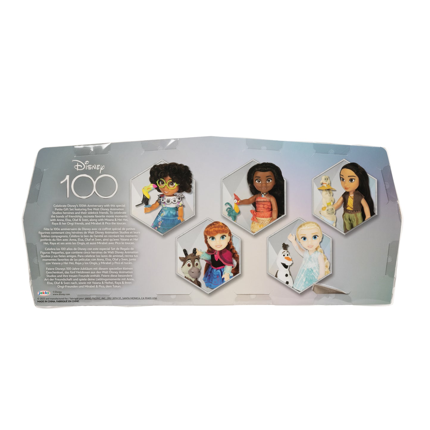 Disney Princess Petite Doll Gift Set Multi 5Pack