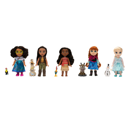 Disney Princess Petite Doll Gift Set Multi 5Pack