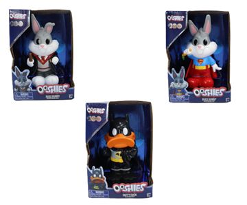 Warner Bros Mashup Ooshies Vinyl 4inch 3Asst, Daffy Duck Batman suit