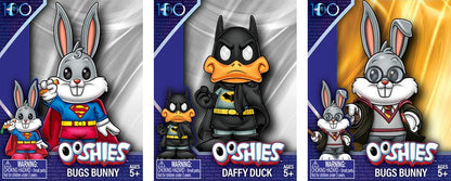 Warner Bros Mashup Ooshies Vinyl 4inch 3Asst, Daffy Duck Batman suit