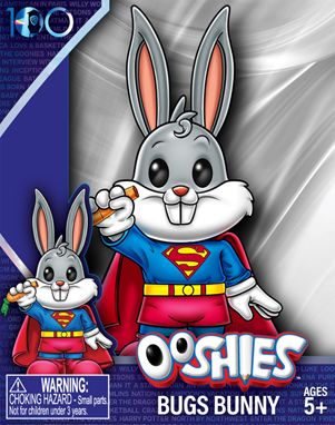 Warner Bros Mashup Ooshies Vinyl 4inch 3Asst