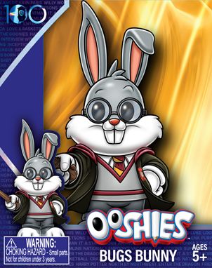 Warner Bros Mashup Ooshies Vinyl 4inch 3Asst, Daffy Duck Batman suit