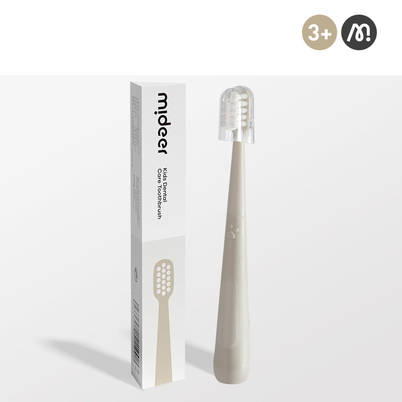 Toddler Dental Care Toothbrush - Forest Brown